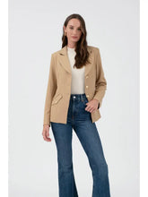 Load image into Gallery viewer, Gold Hardware Button Cuff Blazer
