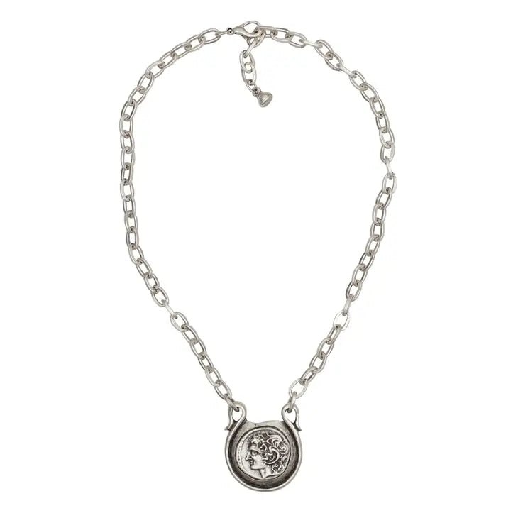 Pewter Necklace - 3598