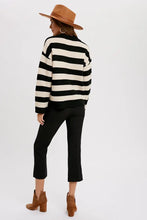 Load image into Gallery viewer, Striped Collar Pullover

