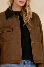 Load image into Gallery viewer, Barn Jacket w/Leather Trim
