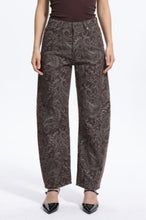 Load image into Gallery viewer, Paisley Barrel Jeans

