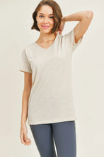 Load image into Gallery viewer, Basic V Neck Tee
