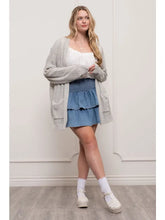 Load image into Gallery viewer, Sage Knit Cardigan - PLUS size
