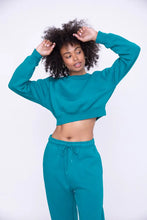 Load image into Gallery viewer, Cropped Fleece Sweatshirt
