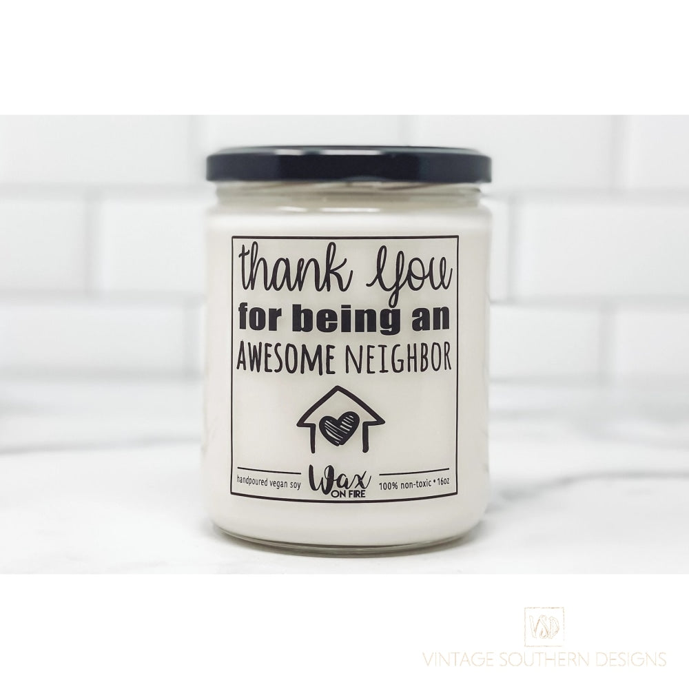 16Oz Thank You For Being... Candle