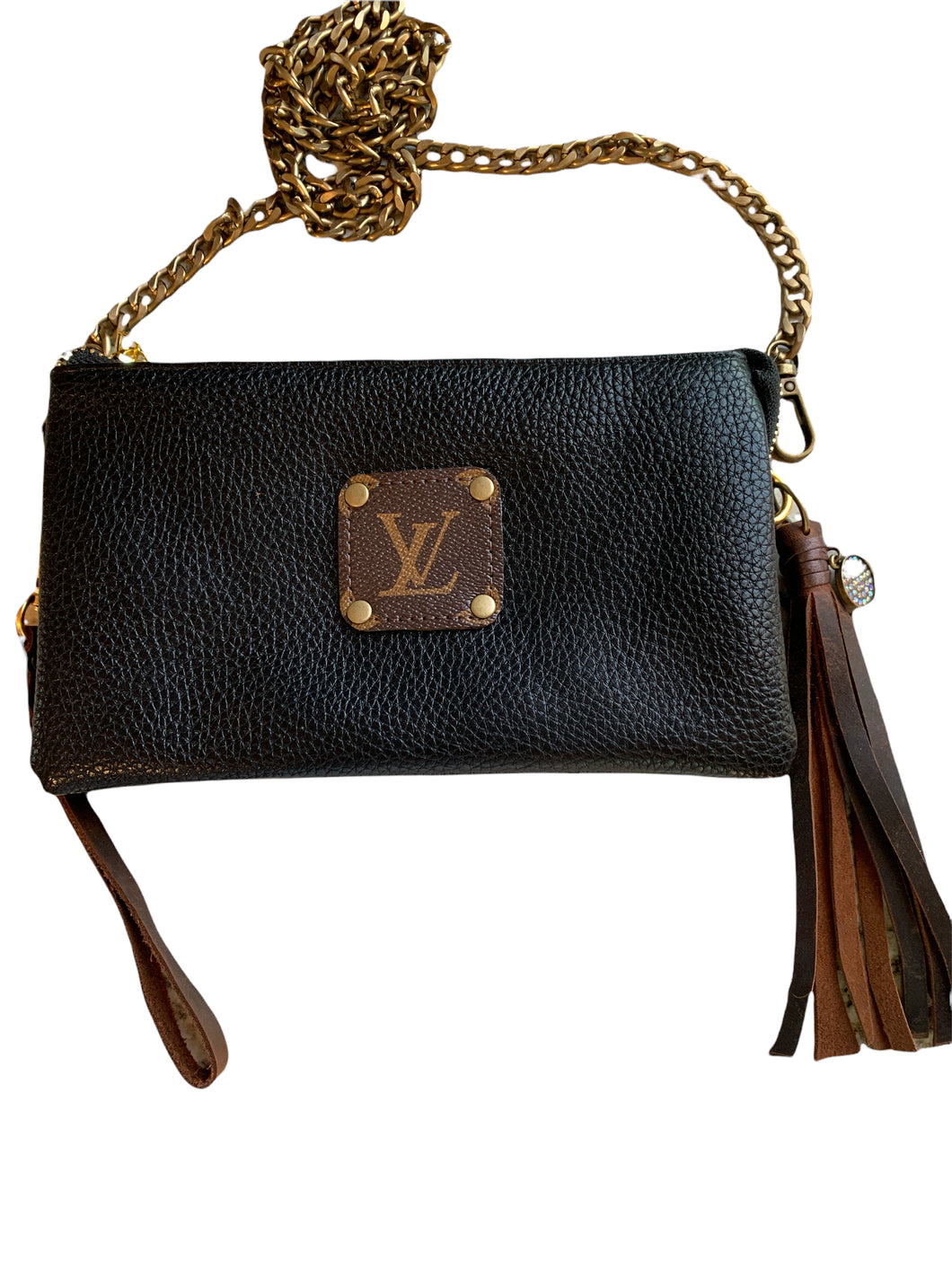 Upcycled Crossbody - Black
