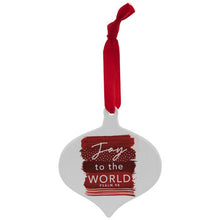 Load image into Gallery viewer, Ceramic Ornament - Joy to the World
