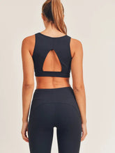 Load image into Gallery viewer, Cutout Overlay Sports Bra

