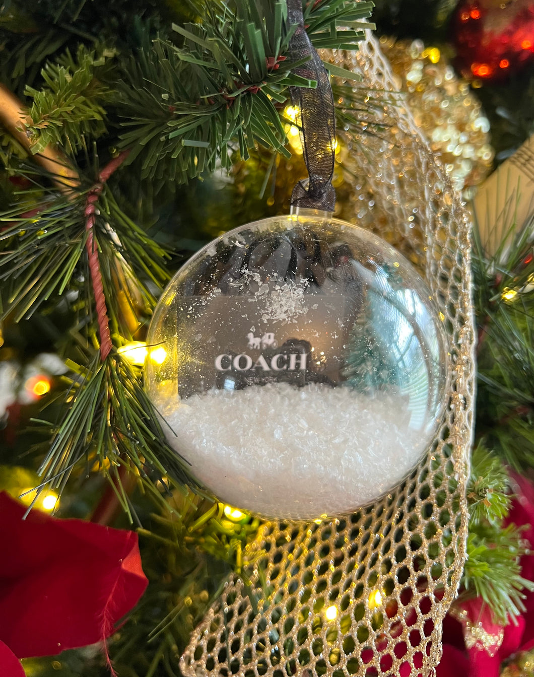 Shopping Ornament - Coach