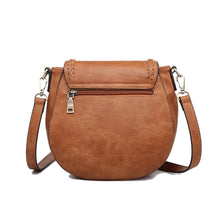 Load image into Gallery viewer, Penelope Front Tassel Saddle Bag - Brown
