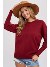 Load image into Gallery viewer, Classic Crew Neck Dolman Pullover
