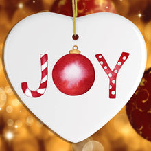 Load image into Gallery viewer, Ceramic Ornament - Joy
