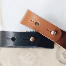 Load image into Gallery viewer, Camel - Home Leather Cuff Bracelet Jewelry
