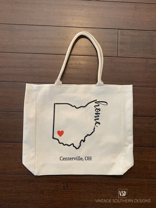 Cville Outline Tote Bag Tote