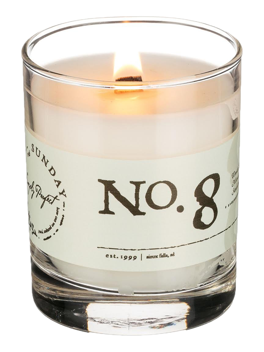 No 8 Candle
