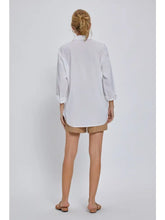 Load image into Gallery viewer, Oversized Cotton Shirt - White
