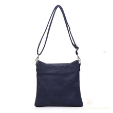 Load image into Gallery viewer, Emma Three Compartment Crossbody - Navy
