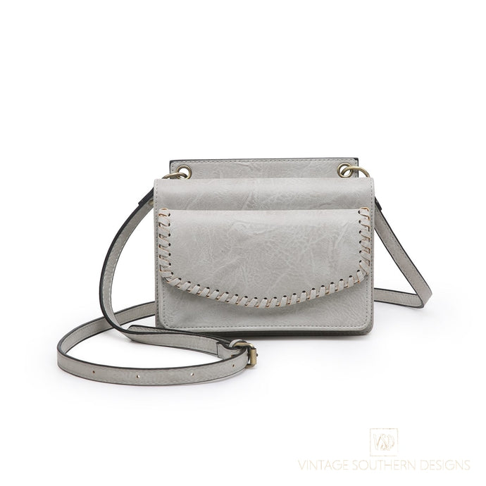 Evelyn Crossbody/wallet - Cloud