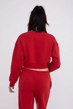Load image into Gallery viewer, Cropped Fleece Sweatshirt
