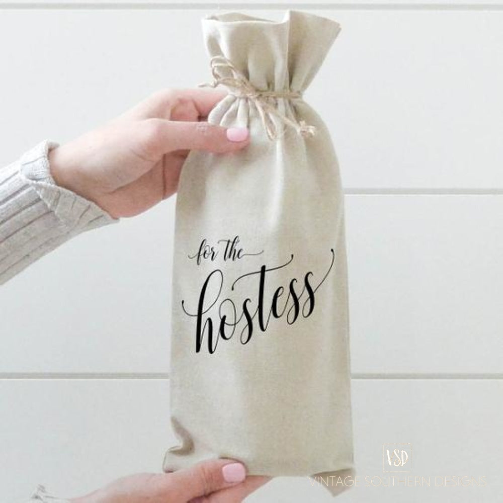 For The Hostess Wine Bag Home