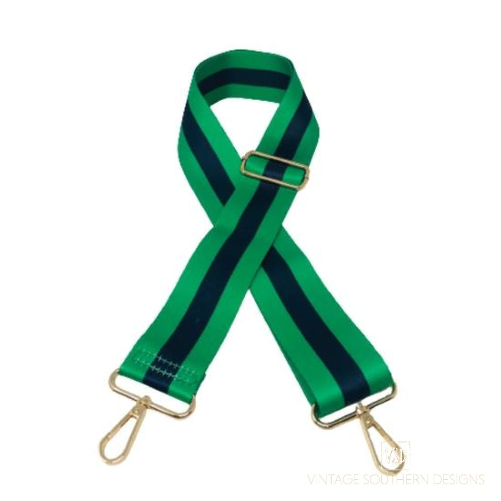 Green & Navy Guitar Bag Strap