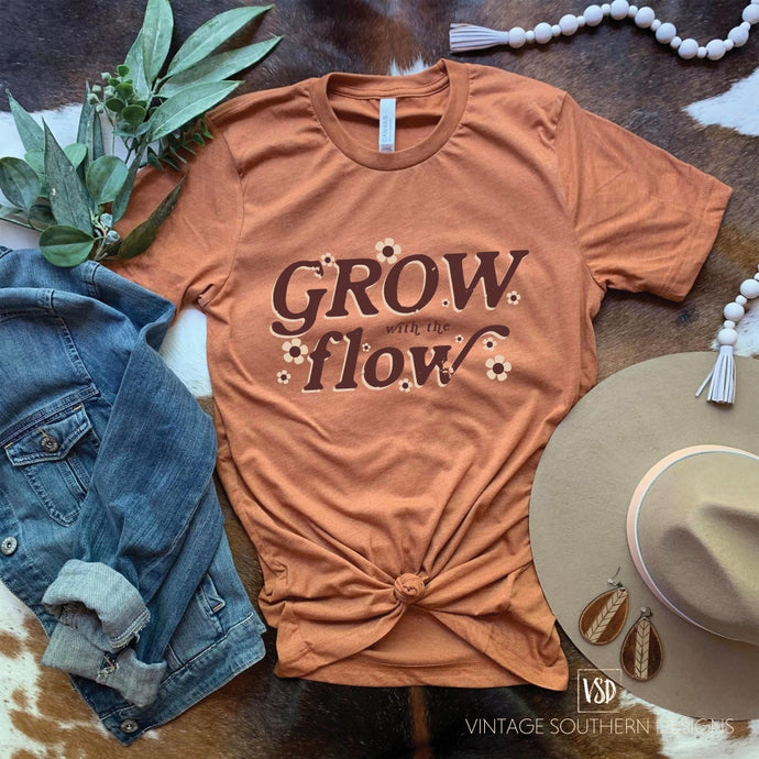 Grow With The Flow Graphic Tee Apparel