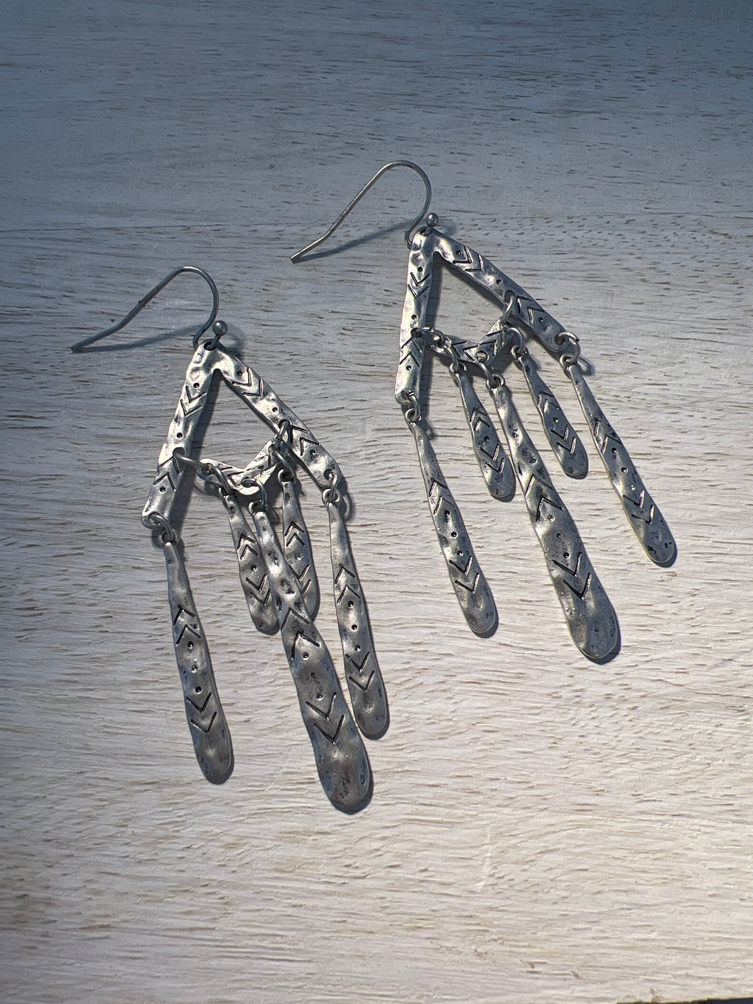 Cecelia Designs Earrings - Silver
