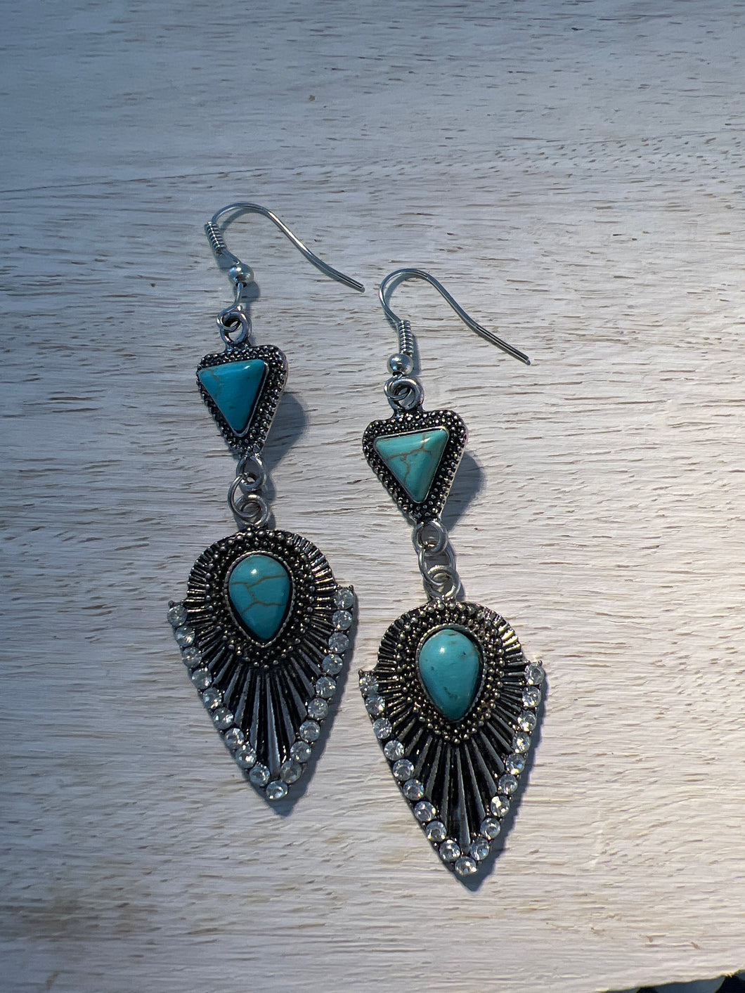 Turquoise Long Earrings