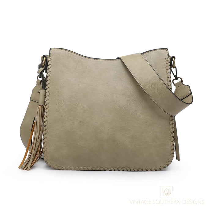 Nina Whipstitch Crossbody - Willow *