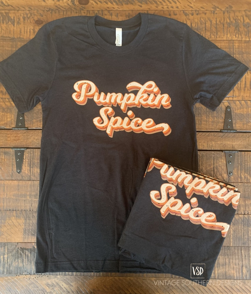 Pumpkin Spice Graphic Tee Apparel