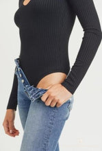 Load image into Gallery viewer, Ribbed Bodysuit Long Sleeve
