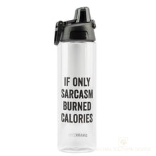 Load image into Gallery viewer, Sarcasm Water Bottle - Plastic Tumbler
