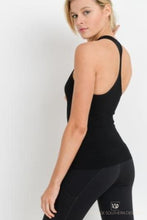 Load image into Gallery viewer, Seamless Ribbed Racerback Tank
