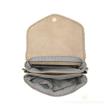 Load image into Gallery viewer, Sloane Flap Over Crossbody - Pewter
