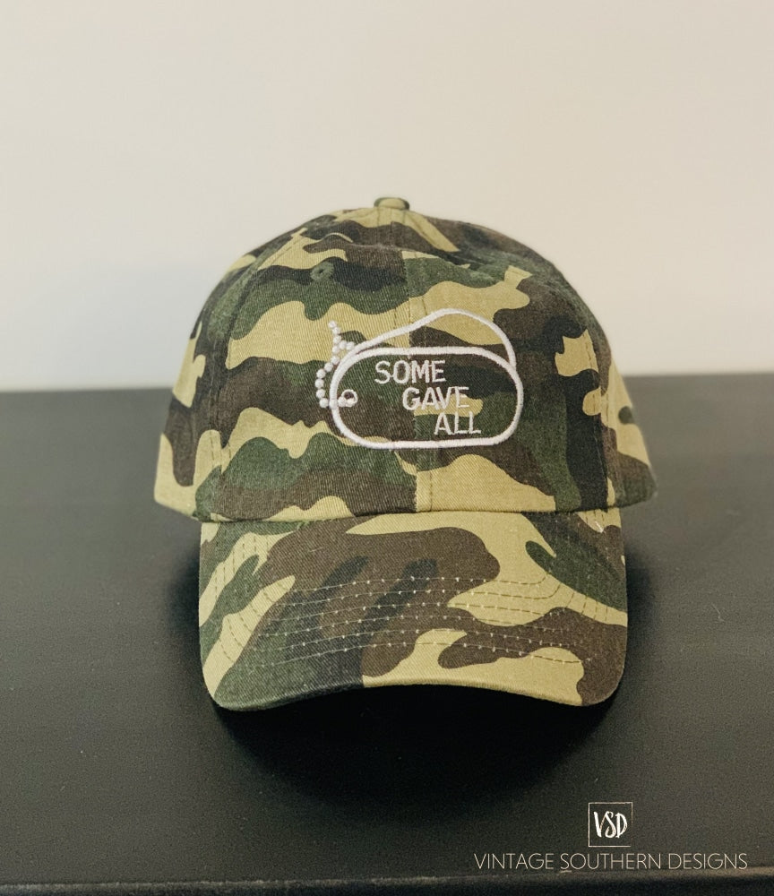 Some Gave All Camo Hat Hat