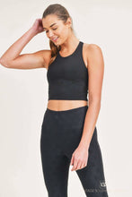 Load image into Gallery viewer, Strap Back Cropped Sports Bra
